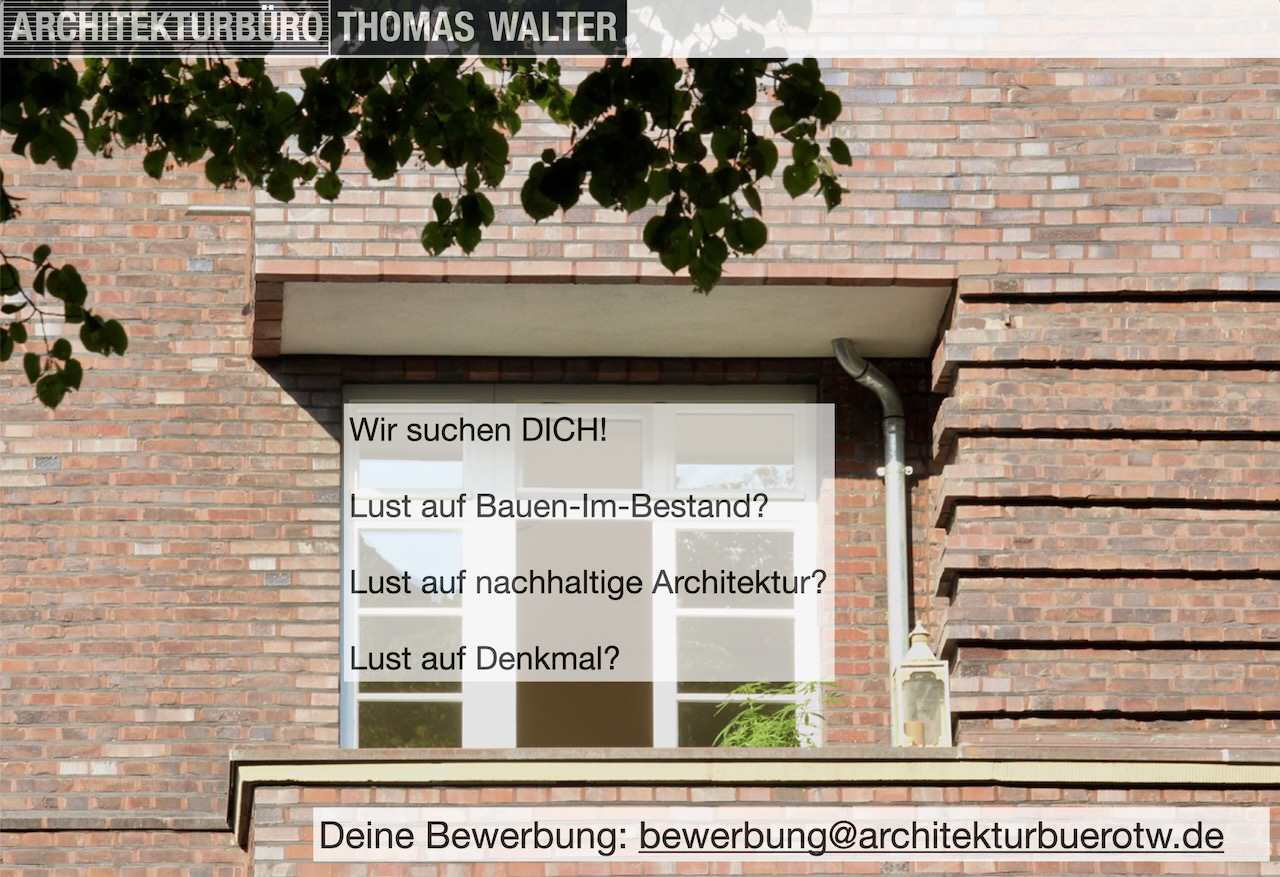 ARCHITEKT/IN – Wir suchen Dich!